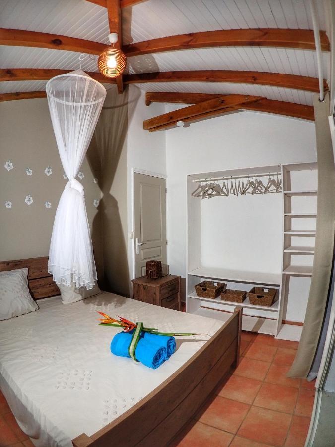 סנט-רוז Gite Kaz A Topaze, Piscine, Jardin Tropical מראה חיצוני תמונה